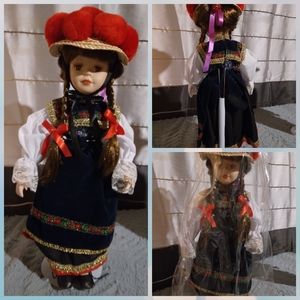 German porcelin doll - girl